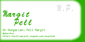 margit pell business card